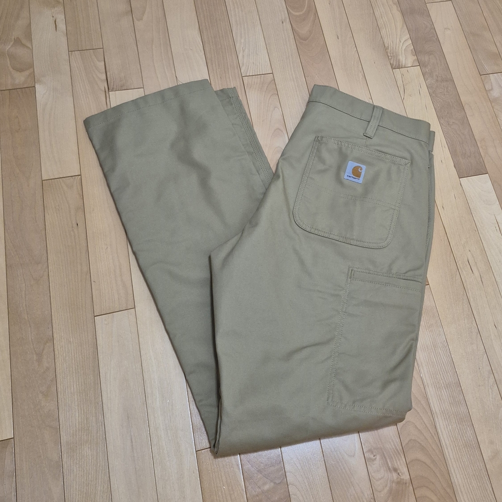 Carhartt Men's Tan Work Pants 36 X 36 NWOT